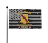 Drapeau Ancien combattant du 32e régiment de Drapeau De Jardin | Bannière drôle extérieur drapeaux pour Porche fête Jardin