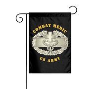Drapeau Ancien Médecin De Combat De L'Armée Américaine Décoratif Drapeaux Lavable Couleurs Resistant Exterieur Bannière, Pour Jardin, D'Intérieur, Balcon, 30x45cm