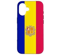 Drapeau Andorre Andorre Coque pour iPhone 16