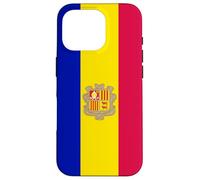 Drapeau Andorre Andorre Coque pour iPhone 16 Pro