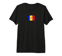 Drapeau Andorre Andorre T-Shirt Haut de Gamme