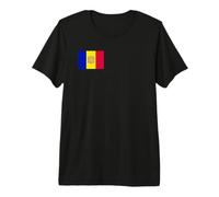 Drapeau Andorre Andorre T-Shirt Haut de Gamme
