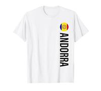 Drapeau Andorre Vertical T-Shirt