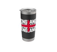 Drapeau Anglais Cool pour Fierté Anglaise la Saint-Georges Gobelet isotherme en acier inoxydable double paroi