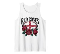 Drapeau Anglais de Rugby de l'Angleterre pour Femme The Red Roses Débardeur