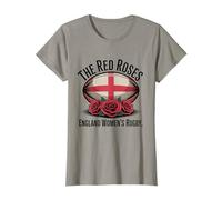 Drapeau anglais de rugby de l'Angleterre pour femme The Red Roses T-Shirt