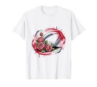 Drapeau anglais de rugby de l'Angleterre pour femme The Red Roses T-Shirt