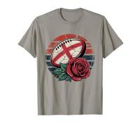 Drapeau anglais de rugby de l'Angleterre pour femme The Red Roses T-Shirt