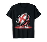 Drapeau anglais de rugby de l'Angleterre pour femme The Red Roses T-Shirt