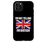 Drapeau Anglais « I'm Not Yelling » Coque pour iPhone 11 Pro