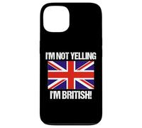 Drapeau Anglais « I'm Not Yelling » Coque pour iPhone 13