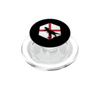 Drapeau Anglais T-Rex Dinosaure PopSockets PopGrip pour MagSafe