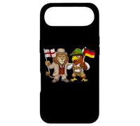 Drapeau Angleterre Allemagne Racines anglaises UK allemandes Coque pour iPhone Air
