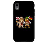 Drapeau Angleterre Allemagne Racines anglaises UK allemandes Coque pour iPhone XR