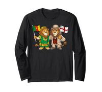 Drapeau Angleterre Cameroun Anglais Royaume-Uni Origines Manche Longue
