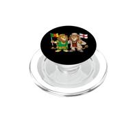 Drapeau Angleterre Cameroun Anglais Royaume-Uni Origines PopSockets PopGrip pour MagSafe