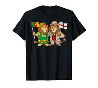 Drapeau Angleterre Cameroun Anglais Royaume-Uni Origines T-Shirt