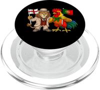 Drapeau Angleterre Portugal Racines anglaises UK portugaises PopSockets PopGrip pour MagSafe