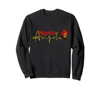 Drapeau Angola en Forme de cœur : « I Love Angola » Sweatshirt