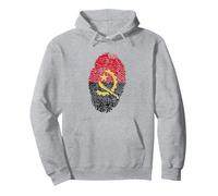 Drapeau angolais de l'Angola Patriotique Pride Heritage Cadeau Sweat à Capuche