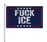 Drapeau anti-glace 4x6 pieds, bannière double face 3 couches, panneau de jardin