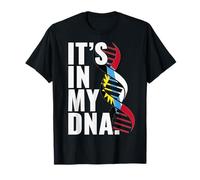 Drapeau Antigua-et-Barbuda avec Empreintes digitales T-Shirt