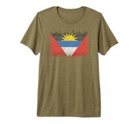 Drapeau Antigua-et-Barbuda T-Shirt Haut de Gamme