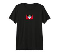 Drapeau Antigua-et-Barbuda T-Shirt Haut de Gamme