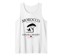 Drapeau arabe du Royaume du Maroc du Désert du Maroc Débardeur