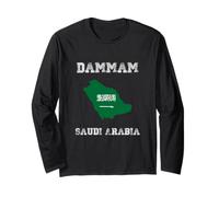 Drapeau Arabie Saoudite Vieilli Dammam Pride Manche Longue