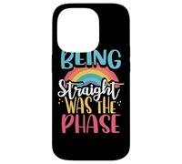 Drapeau Arc-en-Ciel Equality Being Straight Was The Phase LGBTQ Coque pour iPhone 14 Pro