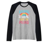 Drapeau Arc-en-Ciel Equality Being Straight Was The Phase LGBTQ Manche Raglan