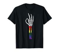 Drapeau arc-en-ciel Gay Pride LGBT-Q pour homme et femme T-Shirt