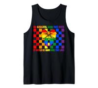 Drapeau arc-en-ciel Gay Pride LGBTQ Be Careful Who You Hate Débardeur