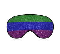 Drapeau arc-en-ciel Gay Pride Sleep Eye Mask Cute Blindfold Eye Covers Eyeshade for Women Men Gifts