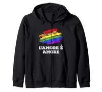 Drapeau Arc-en-Ciel LGBT Gay Lesbian Pride Sweat à Capuche