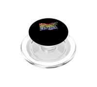 Drapeau Arc-en-Ciel Papillons Gay Pride Mois Art Homosexualité PopSockets PopGrip pour MagSafe