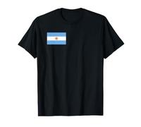 Drapeau Argentin de l'Argentine T-Shirt Graphique avec Valeur