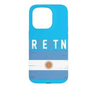 Drapeau Argentin Vintage Argentine Carte Pays Coque pour iPhone 15 Pro