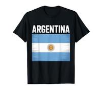 Drapeau Argentin Vintage Argentine Carte Pays T-Shirt