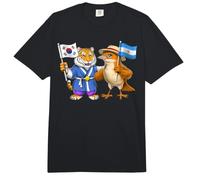 Drapeau Argentine Corée du Sud Racines Argentino-coréennes Comfort Colors Adult Heavyweight T-Shirt