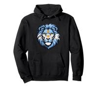 Drapeau Argentine Couleurs Tête de Lion Sweat à Capuche