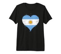 Drapeau Argentine Génial du Fier Argentin Racines Argentines T-Shirt Haut de Gamme