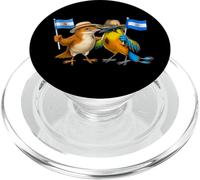 Drapeau Argentine Nicaragua Racines Argentines Nicaraguayen PopSockets PopGrip pour MagSafe