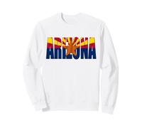 Drapeau Arizona Sud-Ouest du Grand Canyon Sedona Sweatshirt