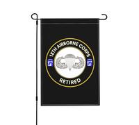 Drapeau Armée américaine retraité du 18e corps Pelouse 30x45