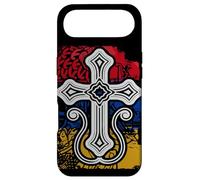 Drapeau arménien avec Croix chrétienne Racines d'origine arménienne Coque pour iPhone Air