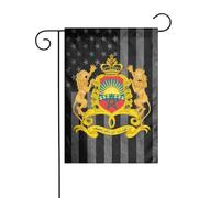 Drapeau Armoiries Du Maroc Drapeau Paysage Imprimé Traditionnel Bannière, Pour D'Intérieur, Balcon, Les Bureaux, 30x45cm