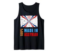 Drapeau Assyrien Ashur, emblème Ashur, Syrie, Irak Débardeur