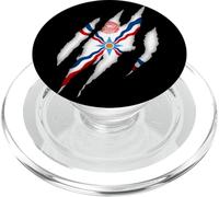 Drapeau Assyrien Ashur, emblème Ashur, Syrie, Irak PopSockets PopGrip pour MagSafe